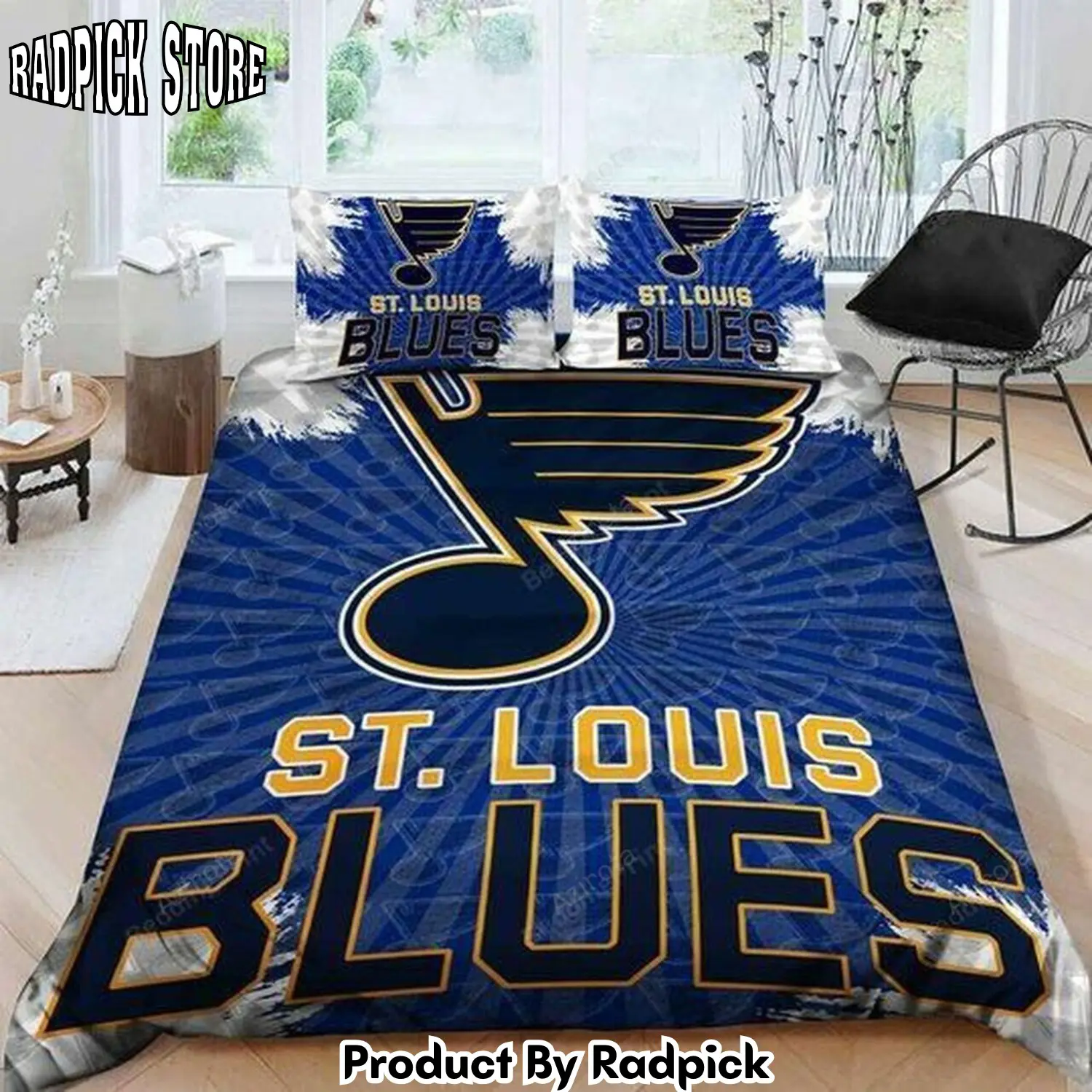 Radpick st louis blues bedding set v1 rp3272039